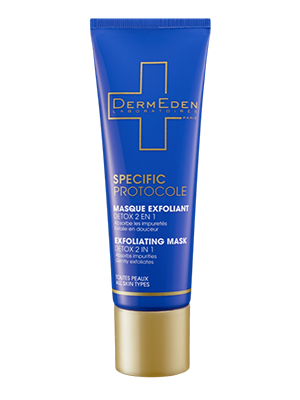 Mascarilla exfoliante facial detox - Dermeden